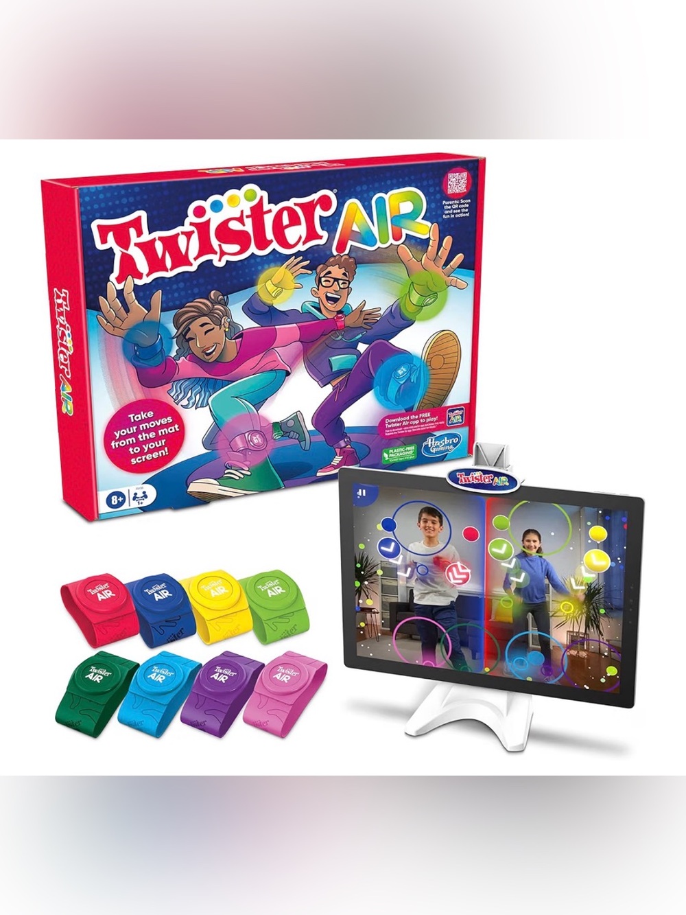 Hasbro Twister Air - NIB - $22 Retail - On Screen Twister Game